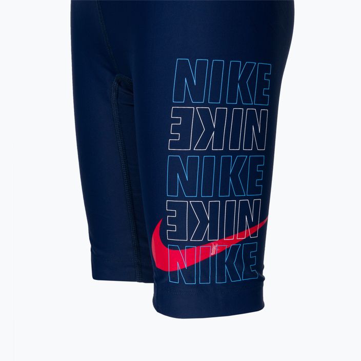 Costume de baie pentru copii Nike Multi Logo albastru marin NESSC853-440 3