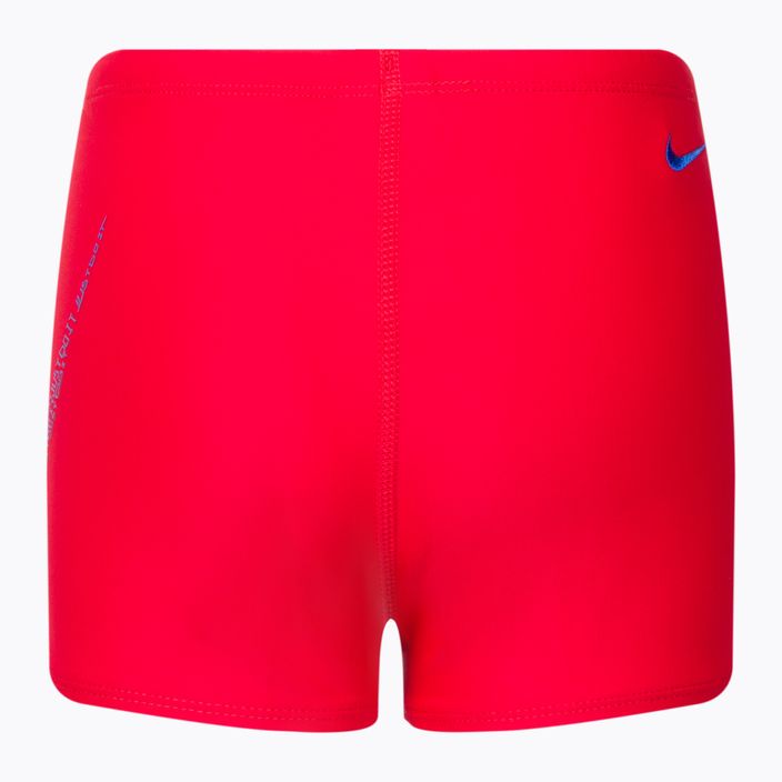 Nike JJdi Swoosh Aquashort boxeri de înot pentru copii, roșu NESSC854-614 2