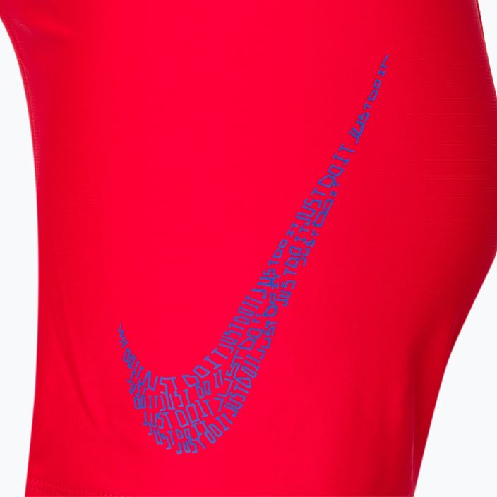 Nike JJdi Swoosh Aquashort boxeri de înot pentru copii, roșu NESSC854-614 4