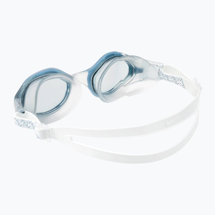Ochelari de înot Nike Flex Fusion 400 albastru/alb NESSC152 4
