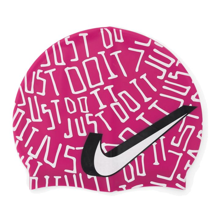 Șapcă de înot Nike Jdi Scribble Graphic 2 roz NESSC159-672 2