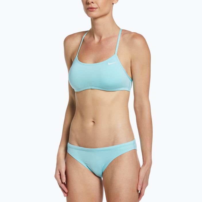 Costum de baie din două piese pentru femei Nike Essential Sports Bikini albastru NESSA211-437 7