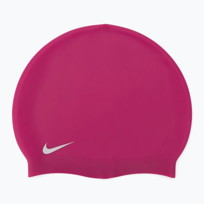 Șapcă de înot pentru copii Nike Solid Silicone roz TESS0106-672