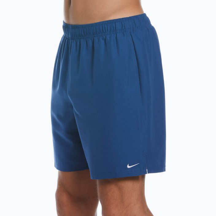 Pantaloni scurți de înot bărbați Nike Essential 7" Volley albastru marin NESSA559-444 5