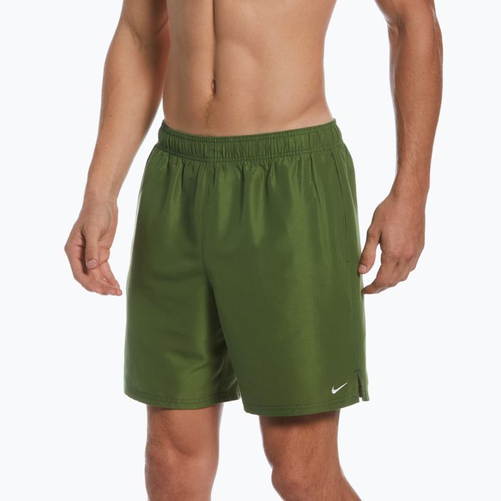 Pantaloni scurți de înot Nike Essential 7" Volley pentru bărbați, verde NESSA559-316 4