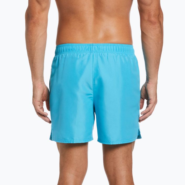 Pantaloni scurți de baie Nike Essential 5" Volley pentru bărbați, albastru NESSA560-445 2