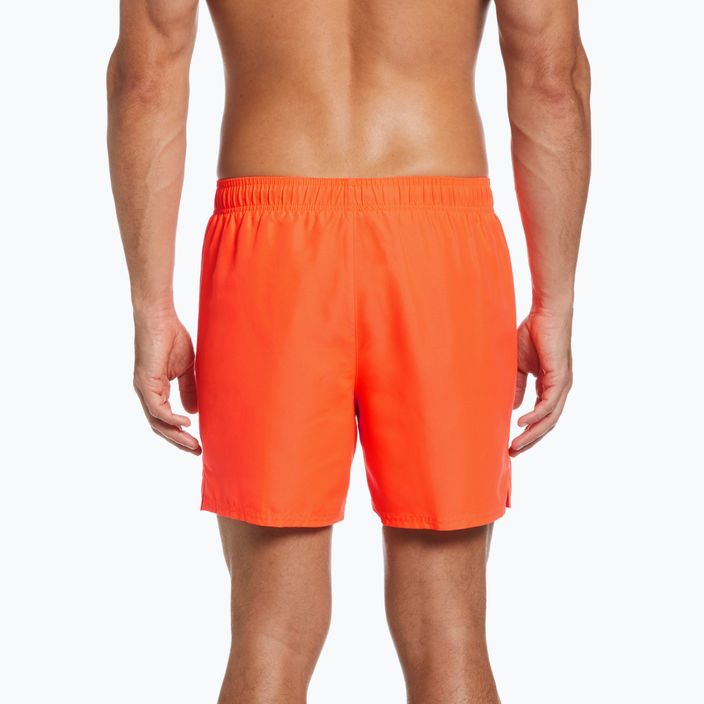 Pantaloni scurți de baie Nike Essential 5" Volley pentru bărbați, portocaliu NESSA560-618 2