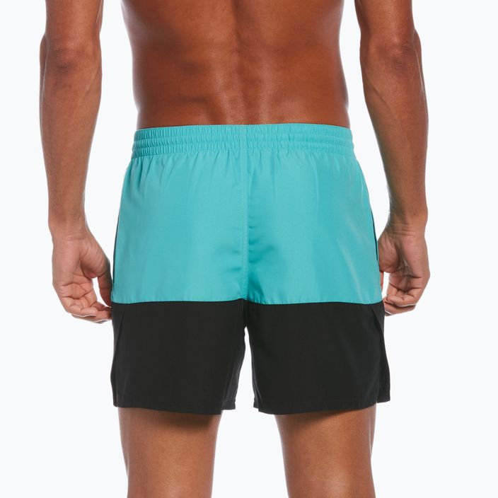 Pantaloni scurți de baie Nike Split 5" Volley pentru bărbați, albastru/negru NESSB451-339 6