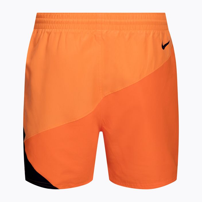 Pantaloni scurți de baie bărbați Nike Logo 5" Volley albastru NESSC470-440 2