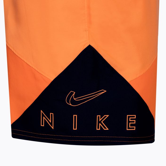 Pantaloni scurți de baie bărbați Nike Logo 5" Volley albastru NESSC470-440 4