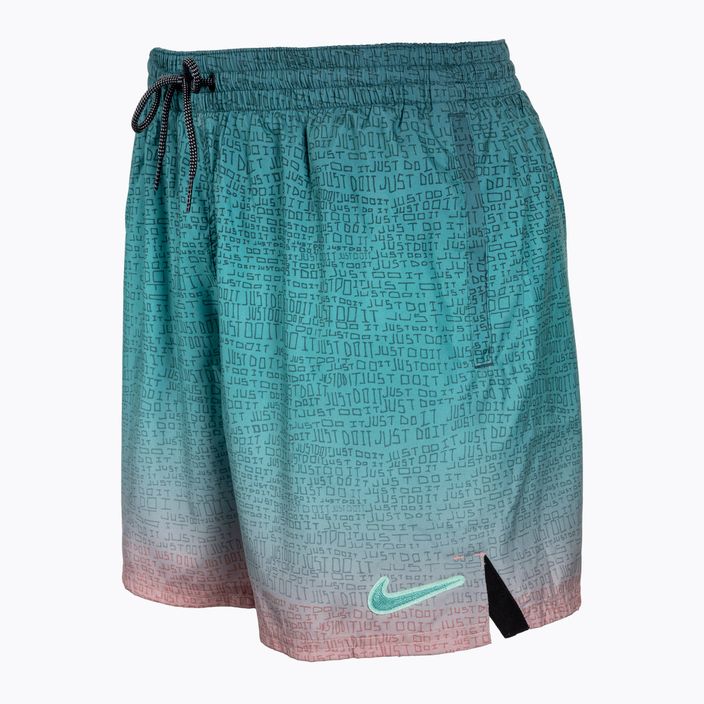 Pantaloni scurți de baie Nike Jdi Fade 5" Volley pentru bărbați, albastru NESSC479-626 2