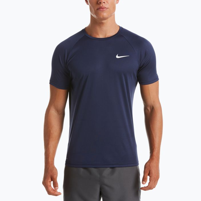 Tricou de antrenament Nike Essential pentru bărbați, albastru marin NESSA586-440 10