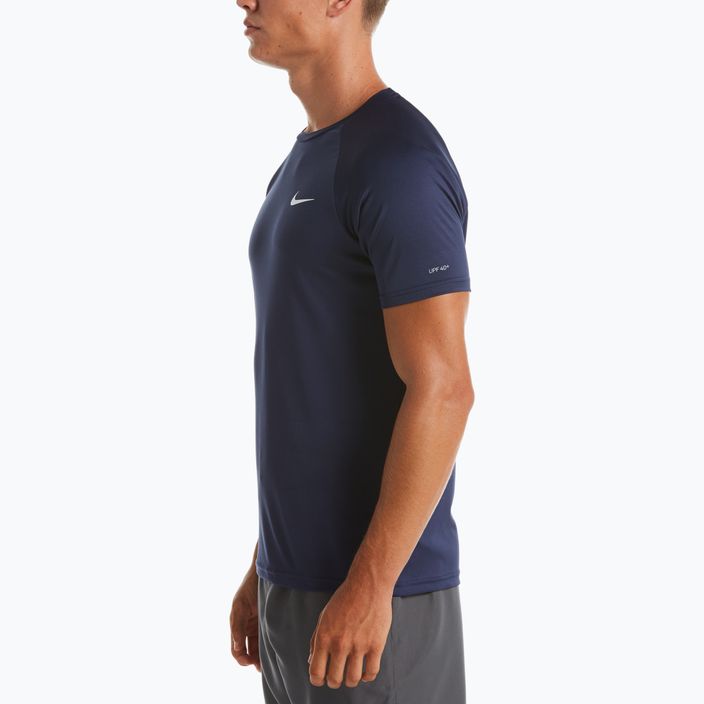 Tricou de antrenament Nike Essential pentru bărbați, albastru marin NESSA586-440 11