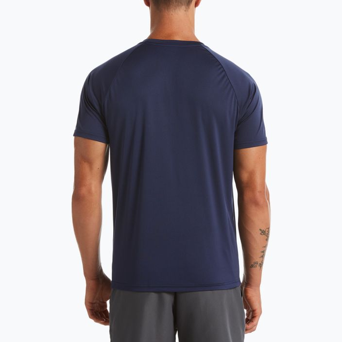 Tricou de antrenament Nike Essential pentru bărbați, albastru marin NESSA586-440 12