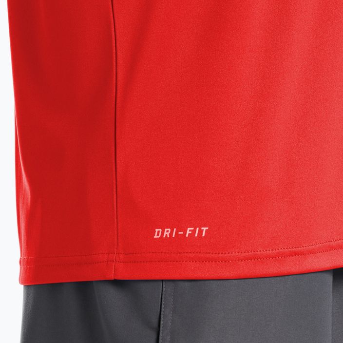 Tricou de antrenament Nike Essential roșu pentru bărbați NESSA586-614 10