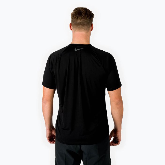 Tricou de antrenament pentru bărbați Nike Ring Logo negru NESSC666-001 2