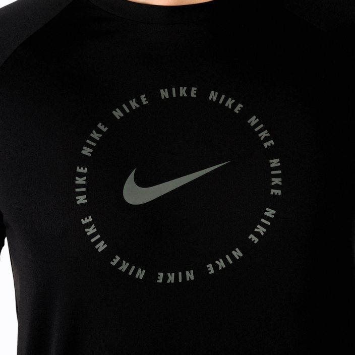 Tricou de antrenament pentru bărbați Nike Ring Logo negru NESSC666-001 5
