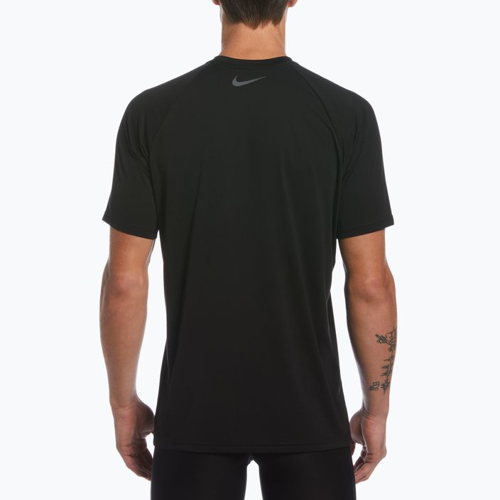 Tricou de antrenament pentru bărbați Nike Ring Logo negru NESSC666-001 9