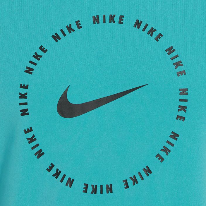 Tricou de antrenament pentru bărbați Nike Ring Logo turcoaz NESSC666-339 10