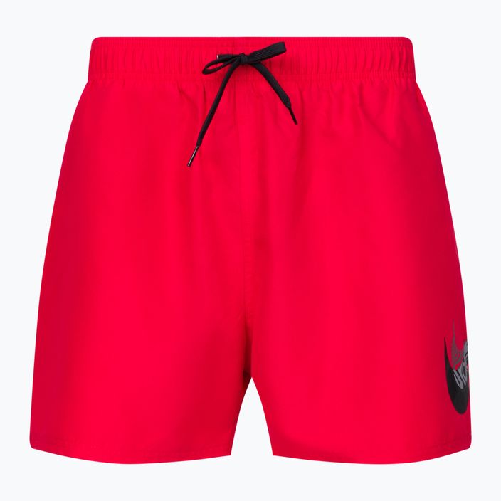 Pantaloni scurți de baie Nike Liquify Swoosh 5" Volley pentru bărbați, roșu NESSC611-614