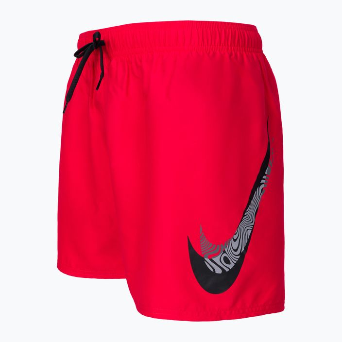 Pantaloni scurți de baie Nike Liquify Swoosh 5" Volley pentru bărbați, roșu NESSC611-614 3