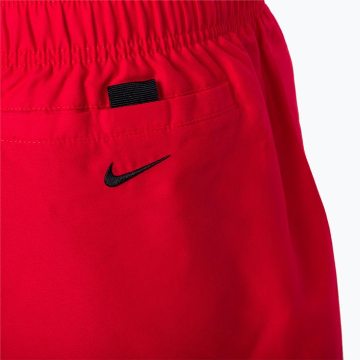 Pantaloni scurți de baie Nike Liquify Swoosh 5" Volley pentru bărbați, roșu NESSC611-614 4