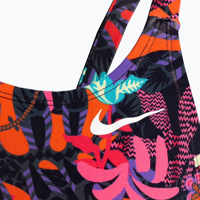 Costum de baie dintr-o singură piesă pentru femei Nike Multiple Print Fastback roz NESSC050-678 3