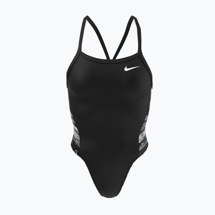Costum de baie pentru femei Nike Multiple Print Racerback Splice One jet negru NESSC051-006 5