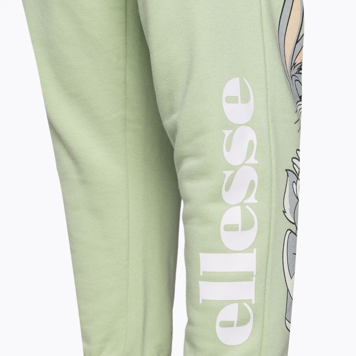 Pantaloni Ellesse pentru femei Buggz Jog de culoare verde deschis 3