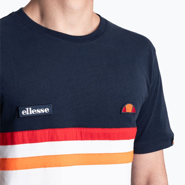 Tricou Ellesse Venire pentru bărbați, albastru deschis, albastru marin 3