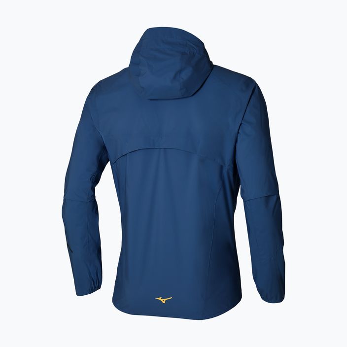 Jachetă de alergare pentru bărbați  Mizuno Waterproof 20K ER estate blue 2