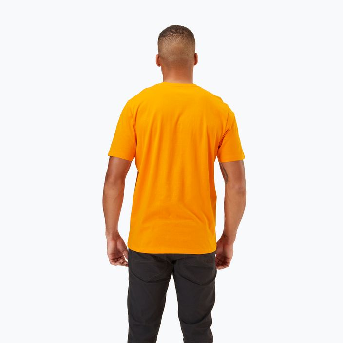 Tricou de trekking Rab Stance Logo SS pentru bărbați  portocaliu QCB-08-SUN-SML 2