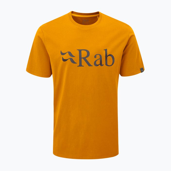 Tricou de trekking Rab Stance Logo SS pentru bărbați  portocaliu QCB-08-SUN-SML 5