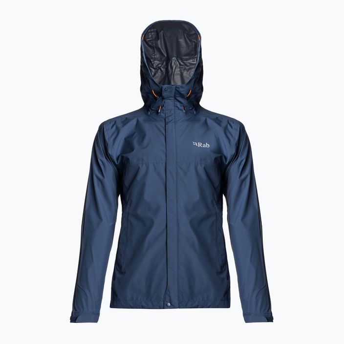 Rab Downpour Eco jachetă de ploaie pentru bărbați albastru QWG-82-DIK-SML 4
