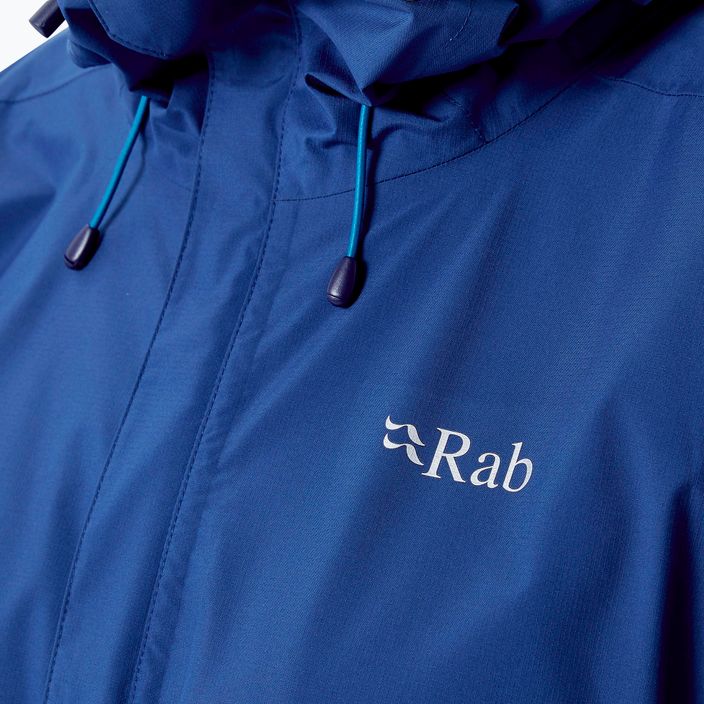 Rab Downpour Eco jachetă de ploaie pentru femei albastru marin QWG-83 7