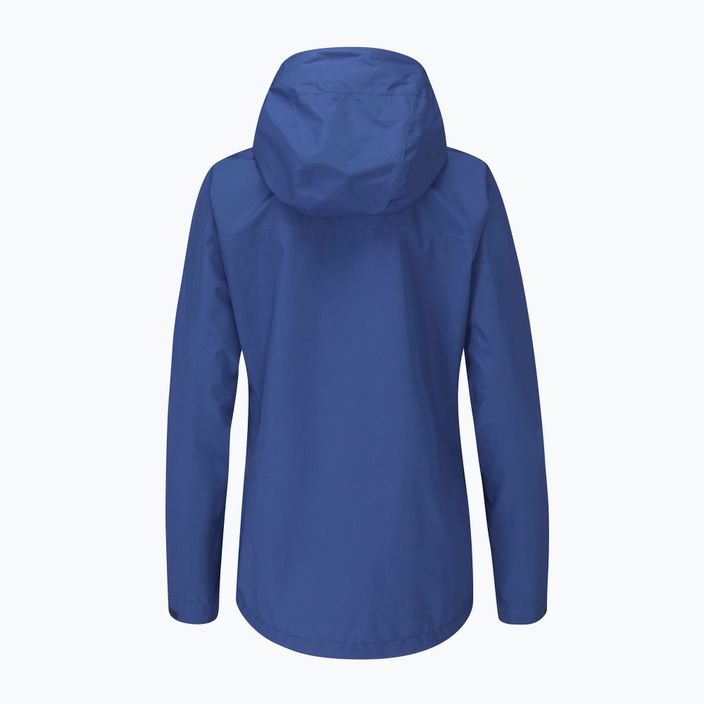 Rab Downpour Eco jachetă de ploaie pentru femei albastru marin QWG-83 13