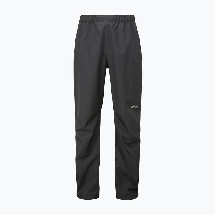 Rab Downpour Eco FZ pantaloni de ploaie pentru bărbați negru QWG-86 4