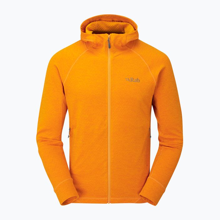 Bluză de trekking pentru bărbați Rab Nexus Hoody portocalie QFF-70 4