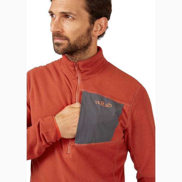 Bluză pentru bărbați Rab Tecton Pull-On red clay 5