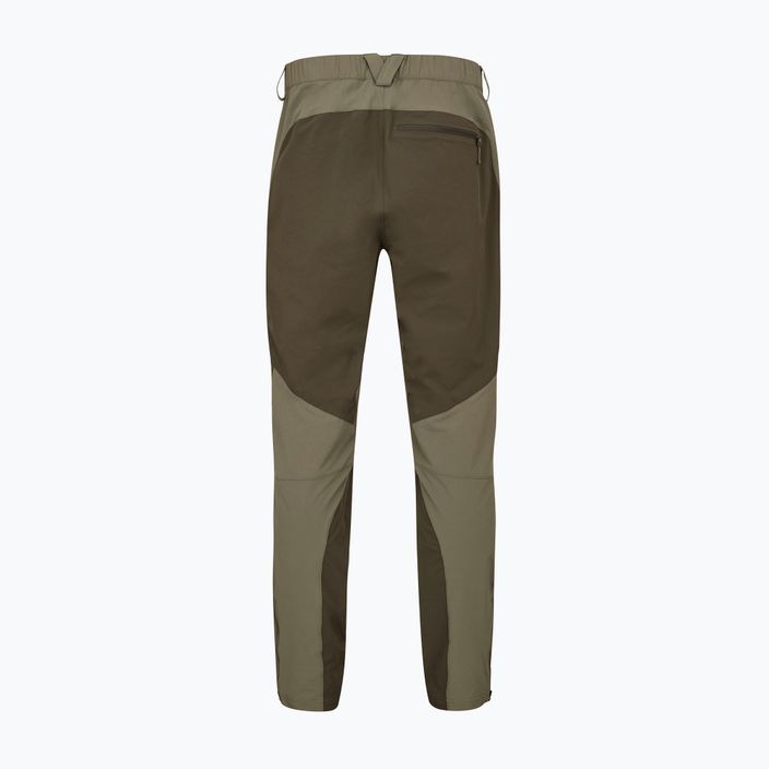 Pantaloni softshell pentru bărbați Rab Torque Mountain light khaki/army 2