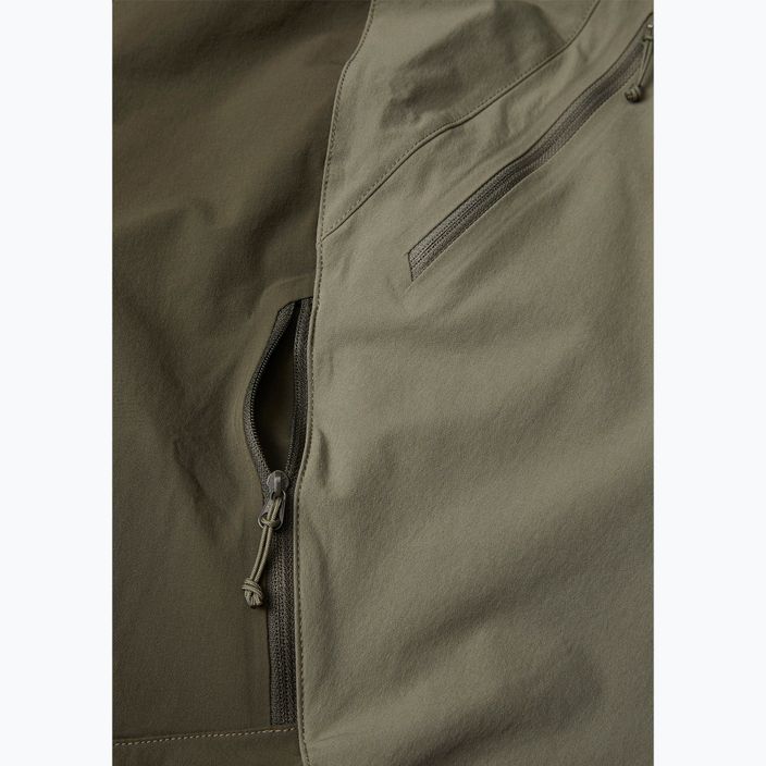 Pantaloni softshell pentru bărbați Rab Torque Mountain light khaki/army 6