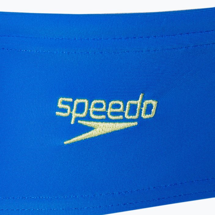 Speedo Logo Brief slip de înot pentru copii albastru 8-0031491414372 2