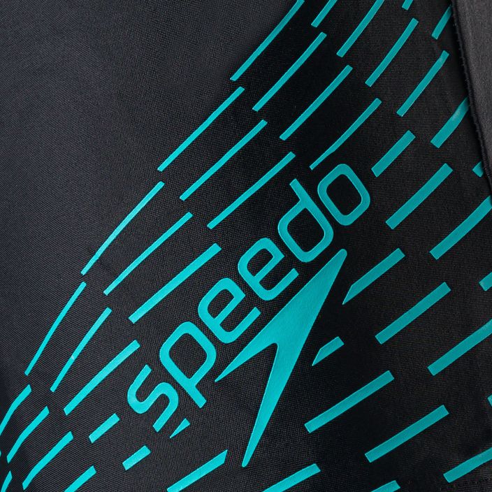 Speedo Speedo Medley Logo Aquashort pentru bărbați slip de baie negru și albastru 8-1135406870 3
