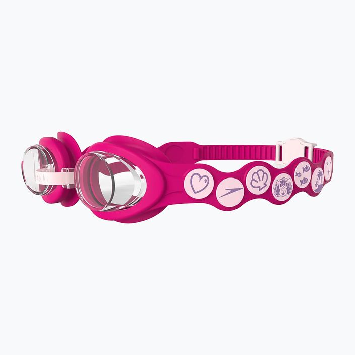 Ochelari de înot pentru copii Speedo Infant Spot blossom/electric pink/clear 2