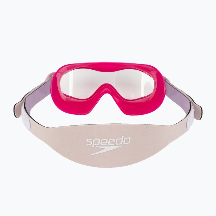 Masca de înot pentru copii Speedo Sea Squad Jr roz electric/miami liliac/blossom/clear 5