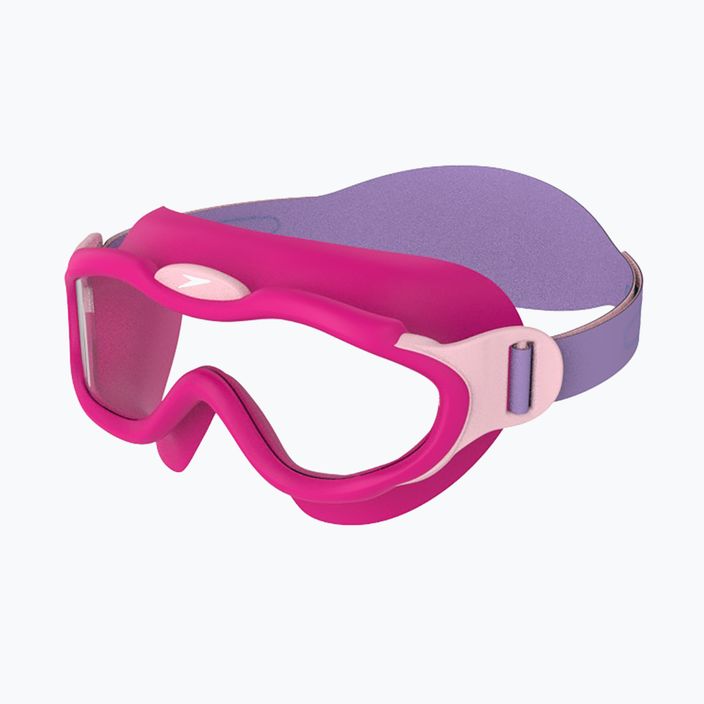 Masca de înot pentru copii Speedo Sea Squad Jr roz electric/miami liliac/blossom/clear 6