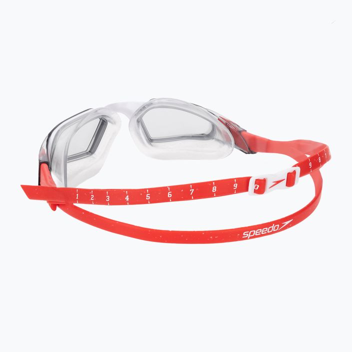 Ochelari de înot Speedo Aquapulse Pro roșu/alb roșu/alb 4