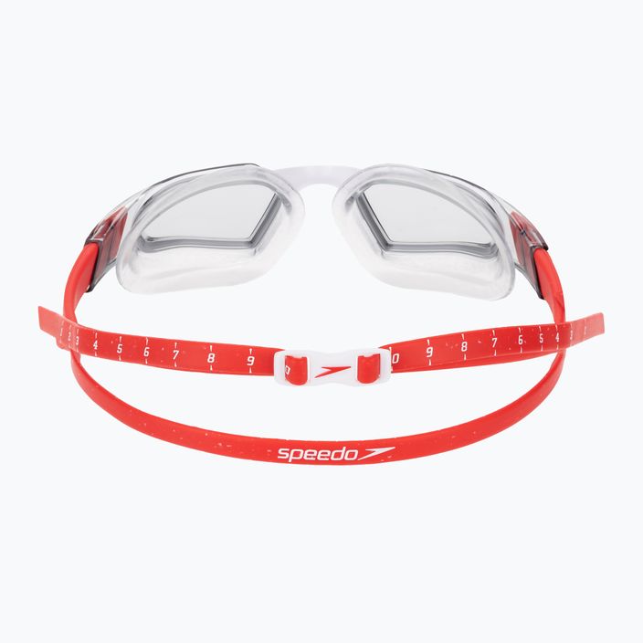 Ochelari de înot Speedo Aquapulse Pro roșu/alb roșu/alb 5