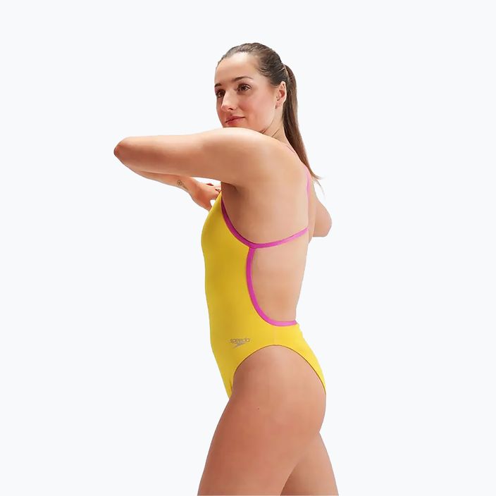 Costum de baie pentru femei Speedo Solid Vback 4