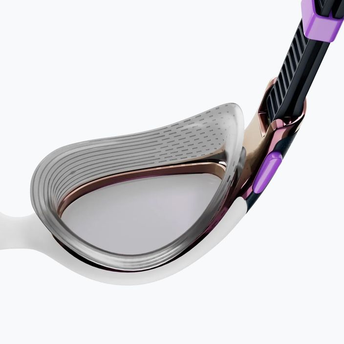 Ochelari de înot Speedo Biofuse 2.0 Mirror white/true navy/sweet purple 4
